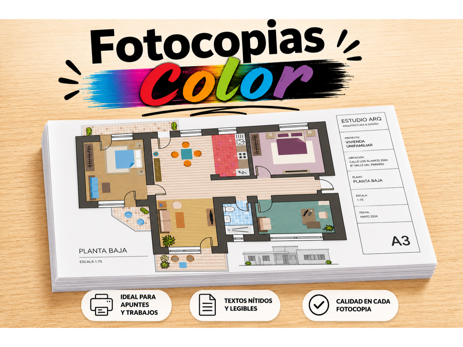 Impresiones A3 papel común 🖨️