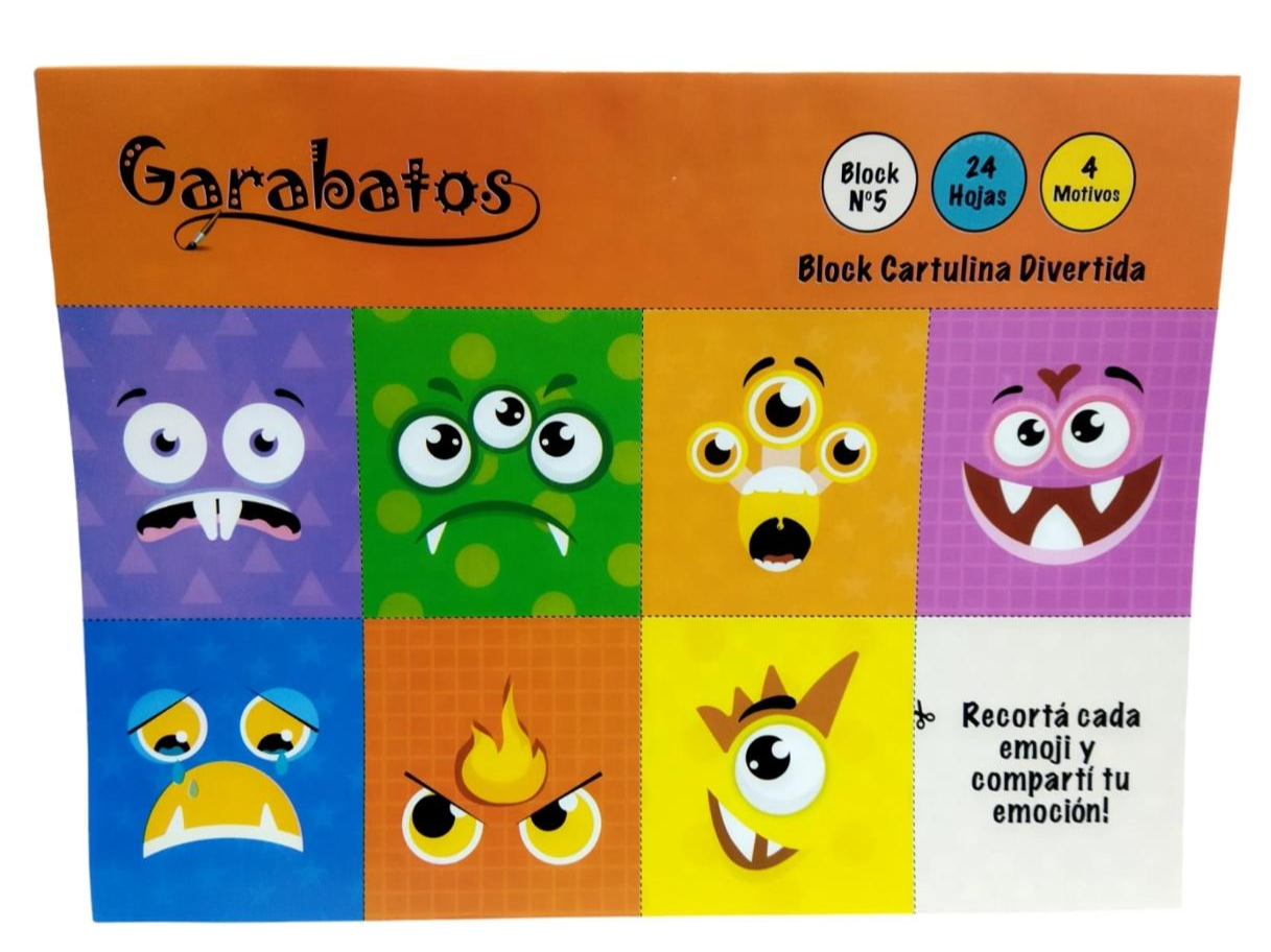 ▪️Block Entretenido Garabatos 📓