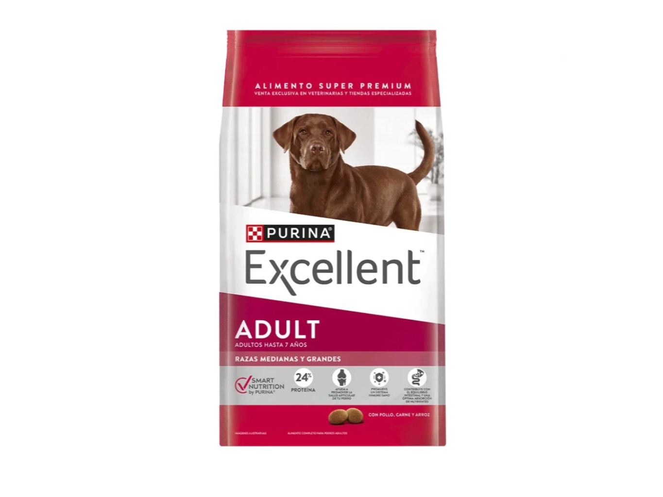 EXCELLENT ADULT DOG RAZAS MEDIANAS Y GRANDES