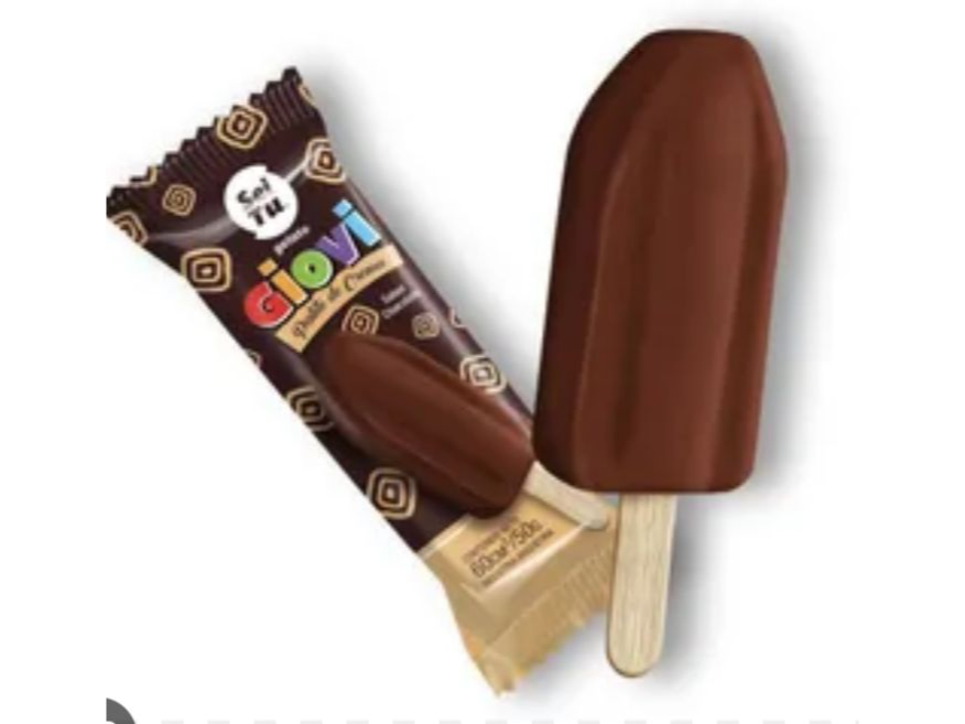 Palito de crema de Chocolate