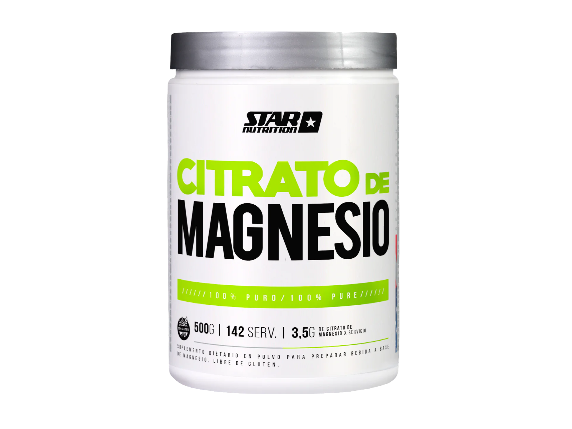 MAGNESIO SIN SABOR 500 GRS