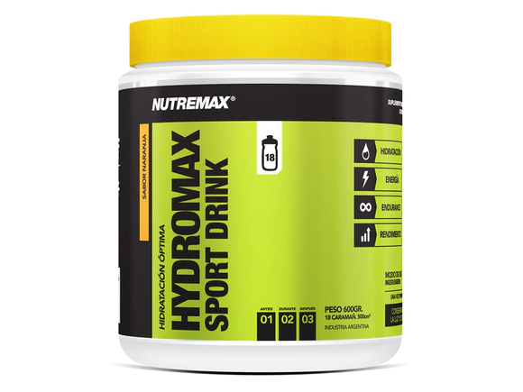 HIDROMAX SPORT DRINK x 600grs