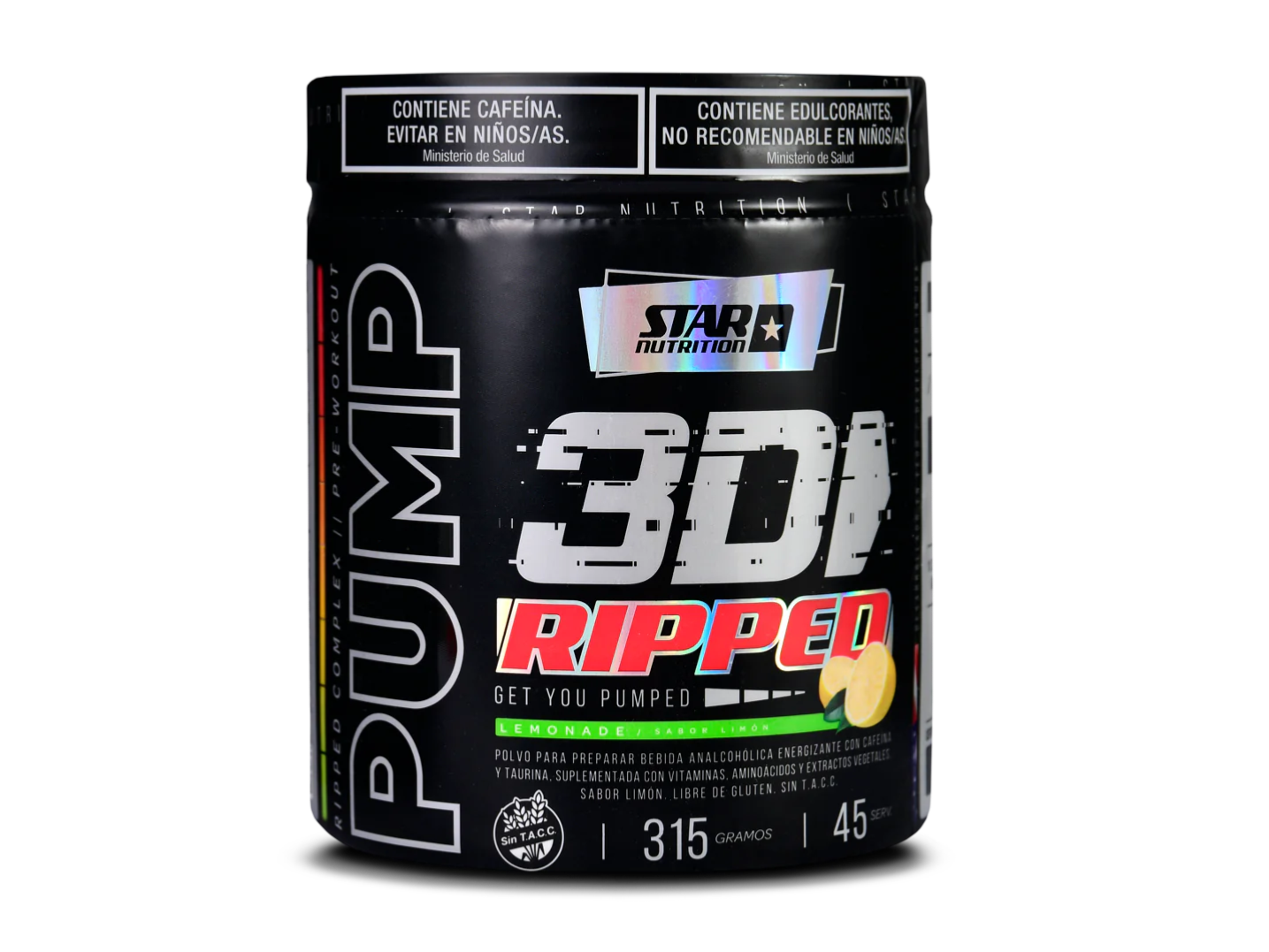 PUMP 3D EVOLUTION RIPPED X 315 GRS