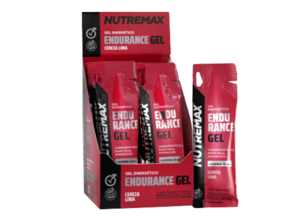 ENDURANCE GEL (energy gel con aminoacidos) Cereza-Lima