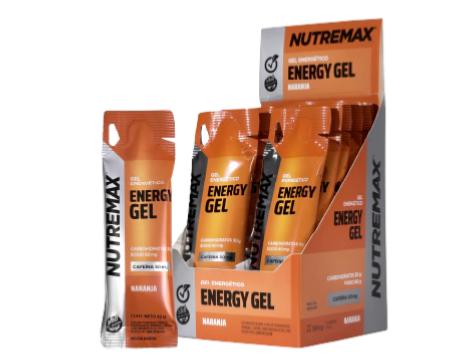 Energy Gel x 12 Sobres Naranja