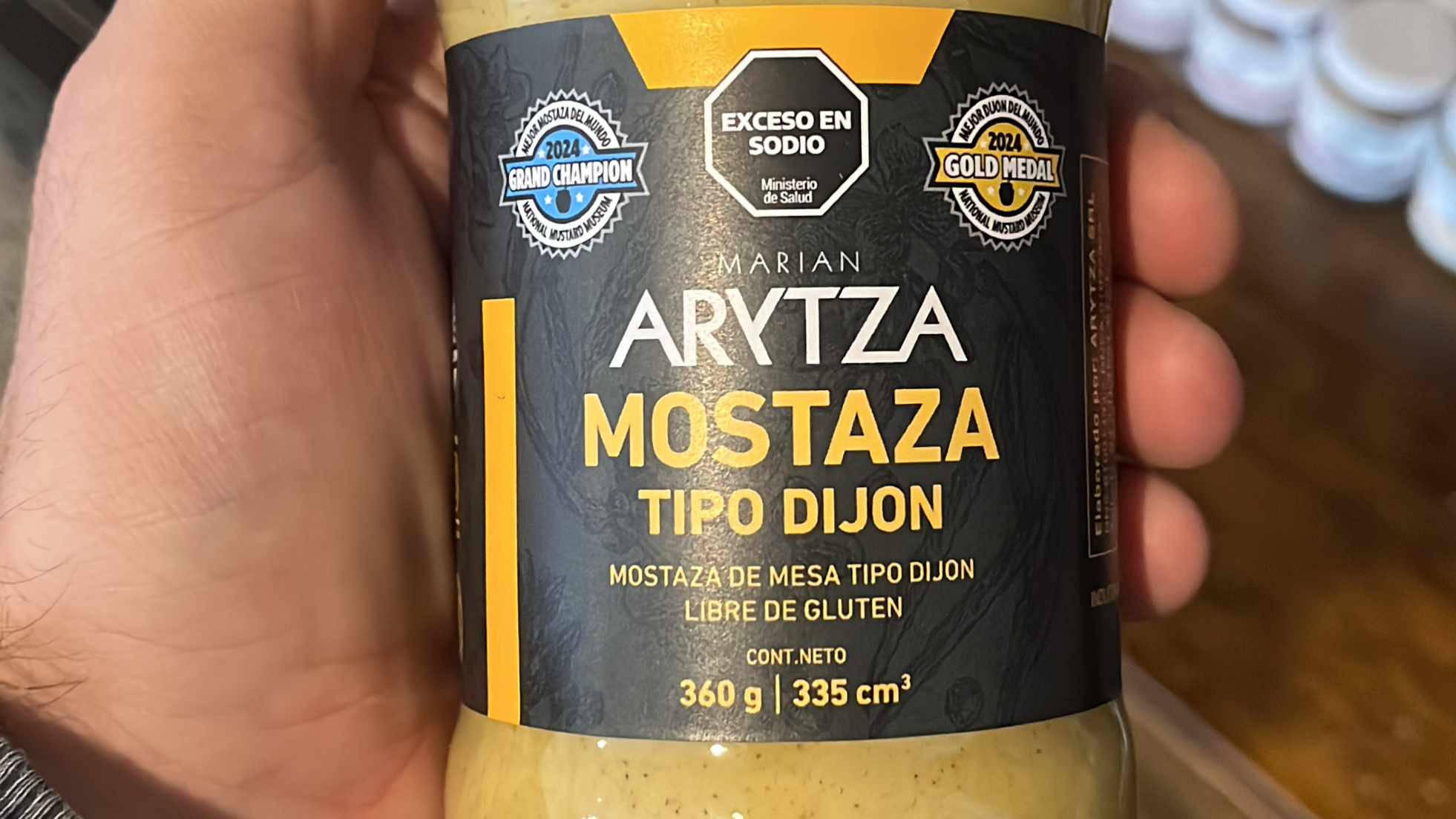 >MOSTAZAS Y ADEREZOS ARYTZA<