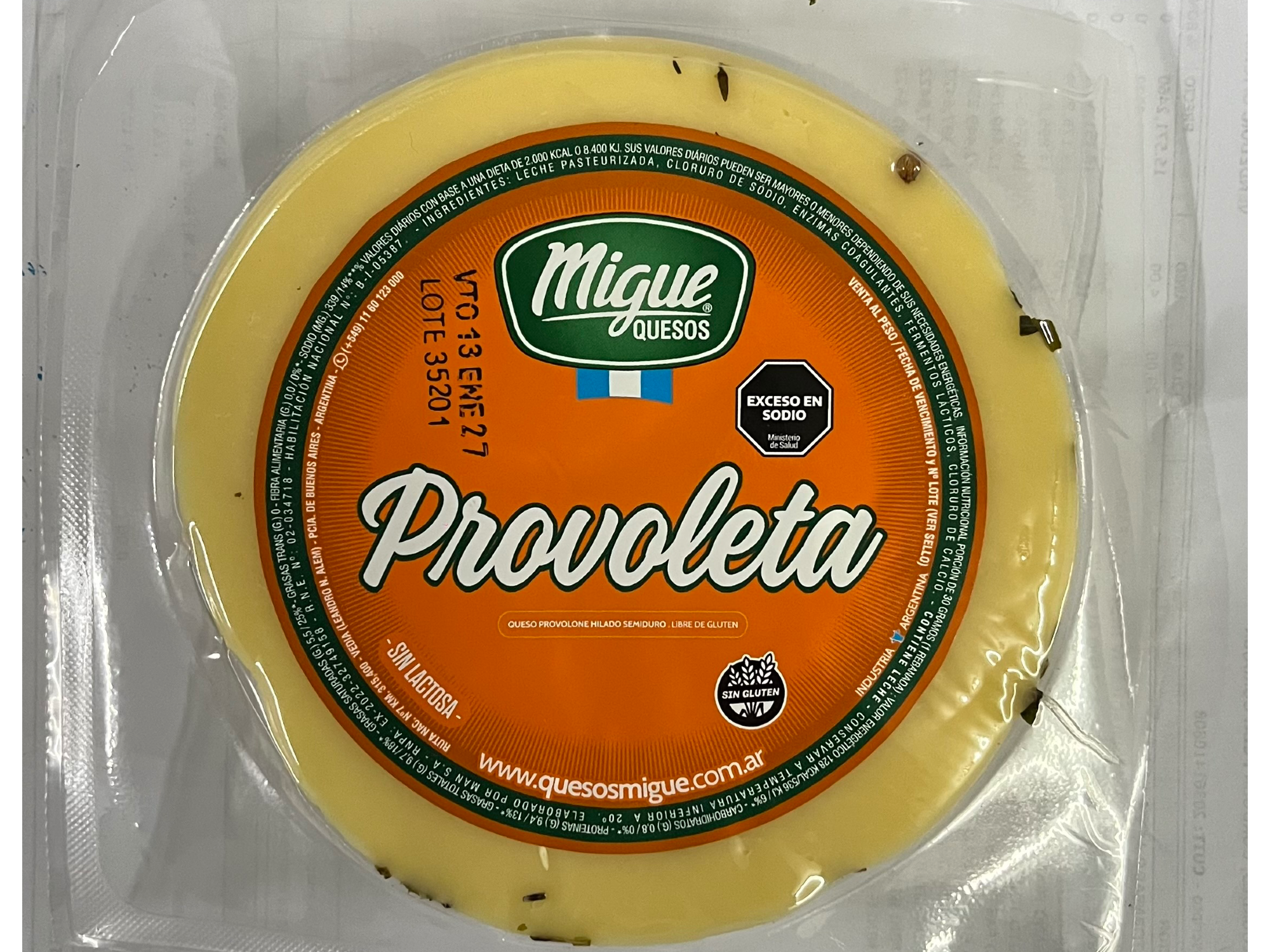 Provoleta parrillera
