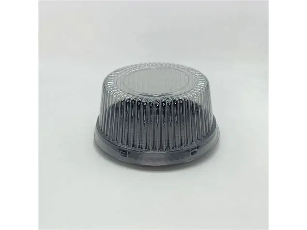 TORTERAS PLASTICAS CON TAPA CRISTAL