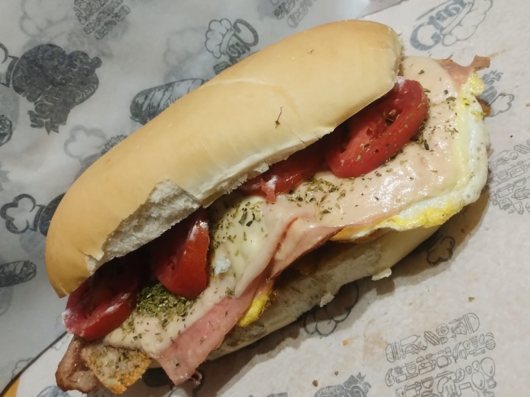 Sandwich de milanesa de vaca