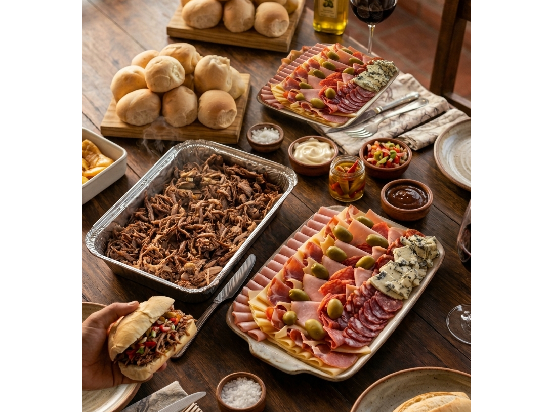 Bondiola Braseada + Picadas Especiales