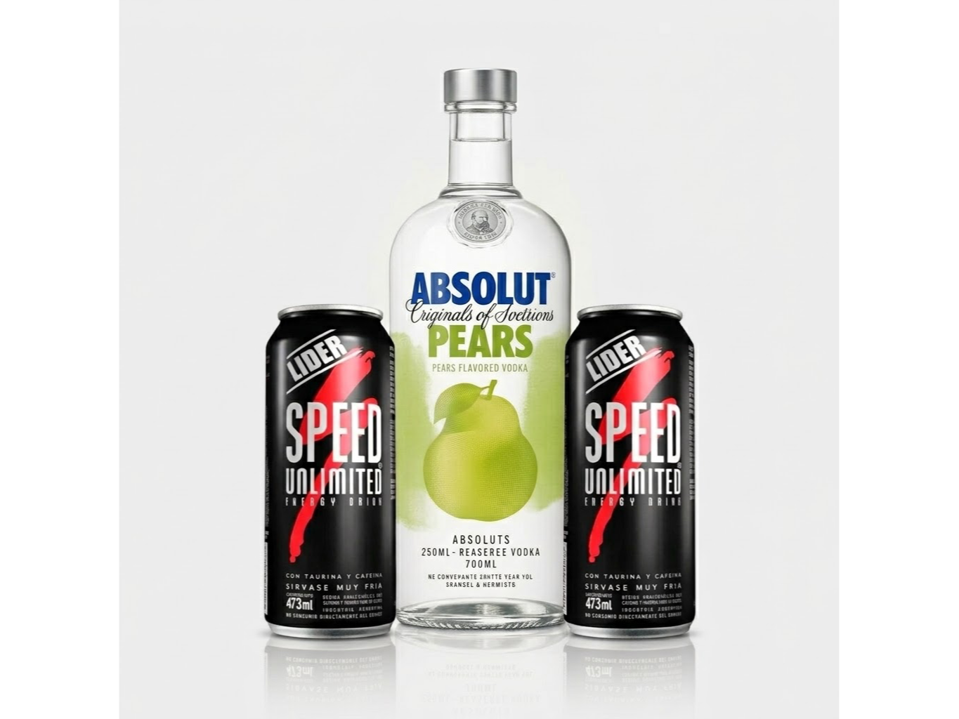Absolut saborizado + 2 Speed xl 473nl