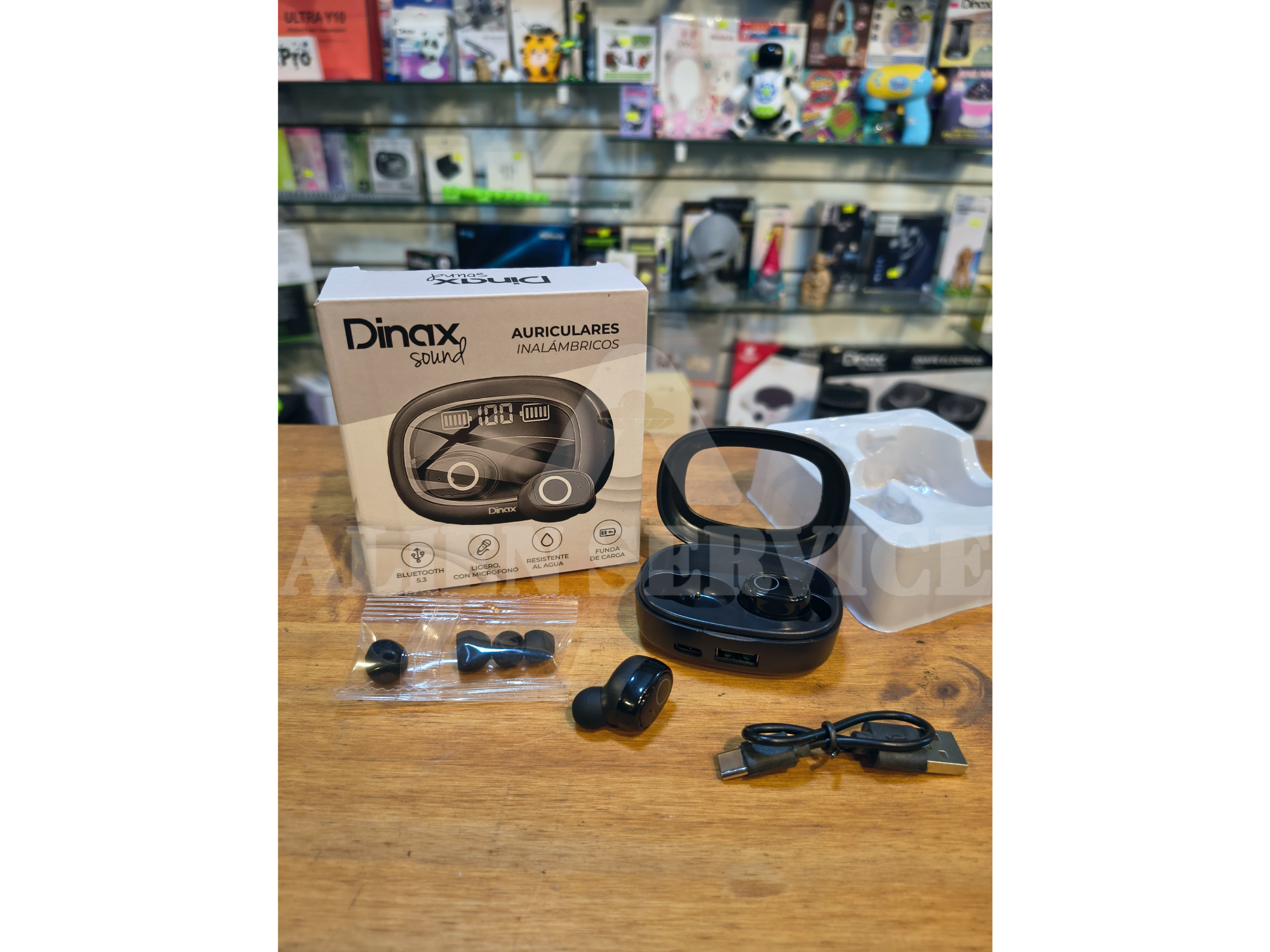 Auriculares inalámbricos dinax