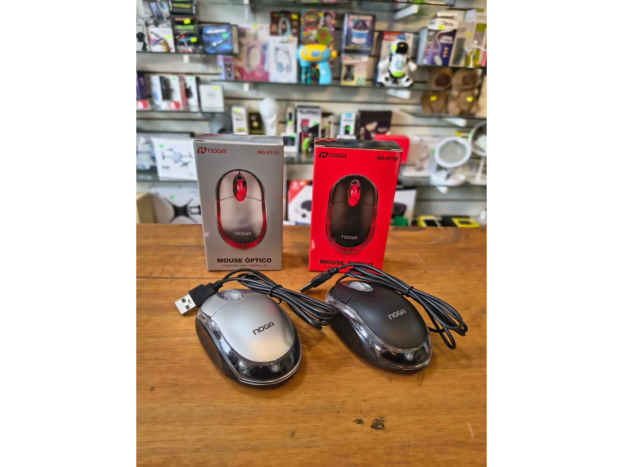 Mouse óptico noga ng611u