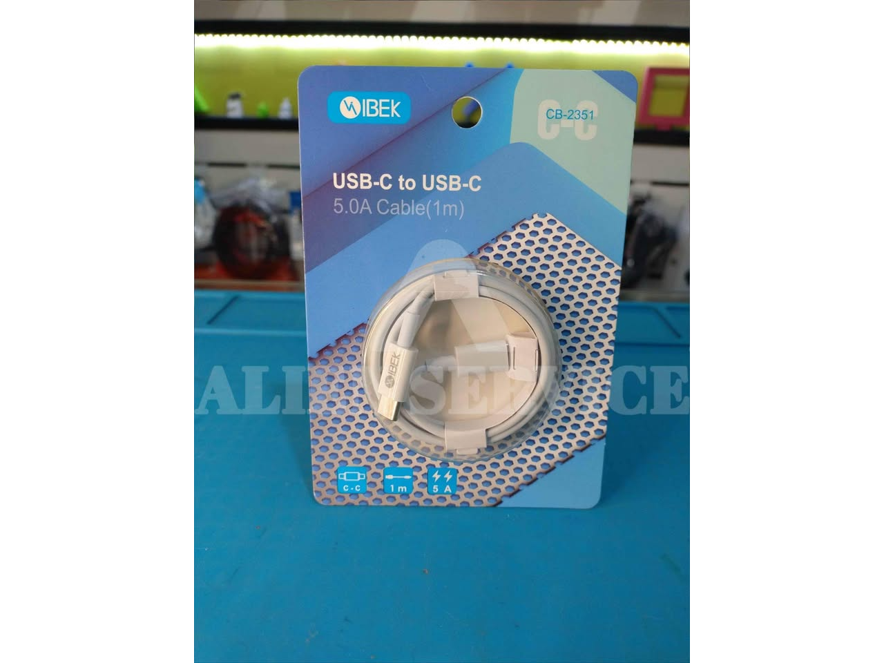 Cable tipo c a tipo c ibek