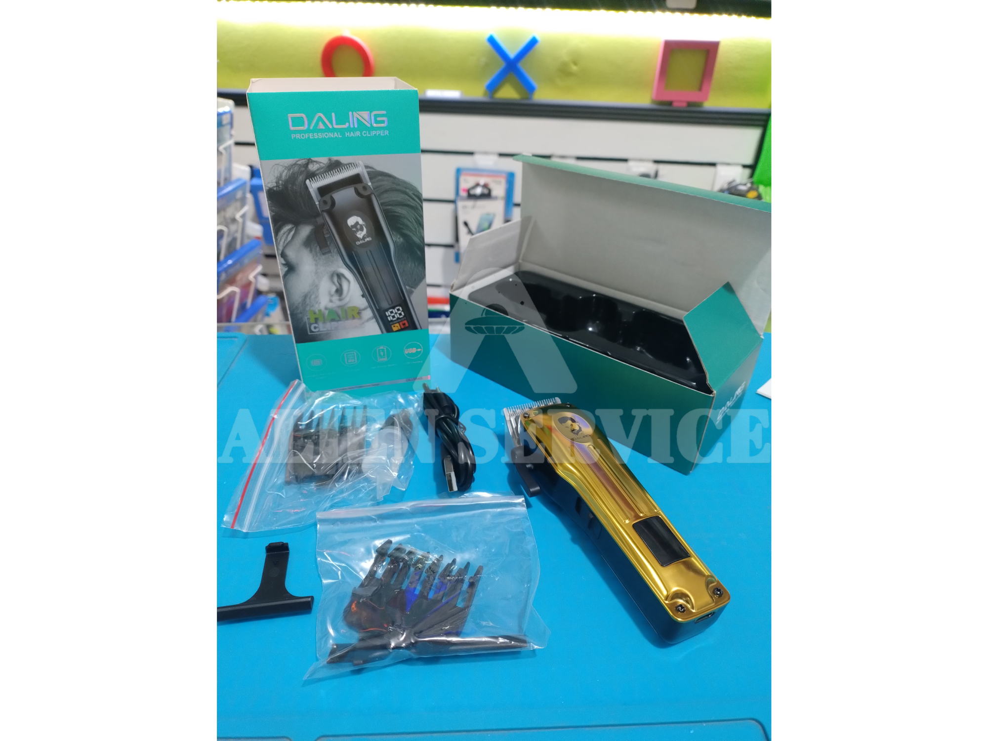 Corta pelo Daling con display