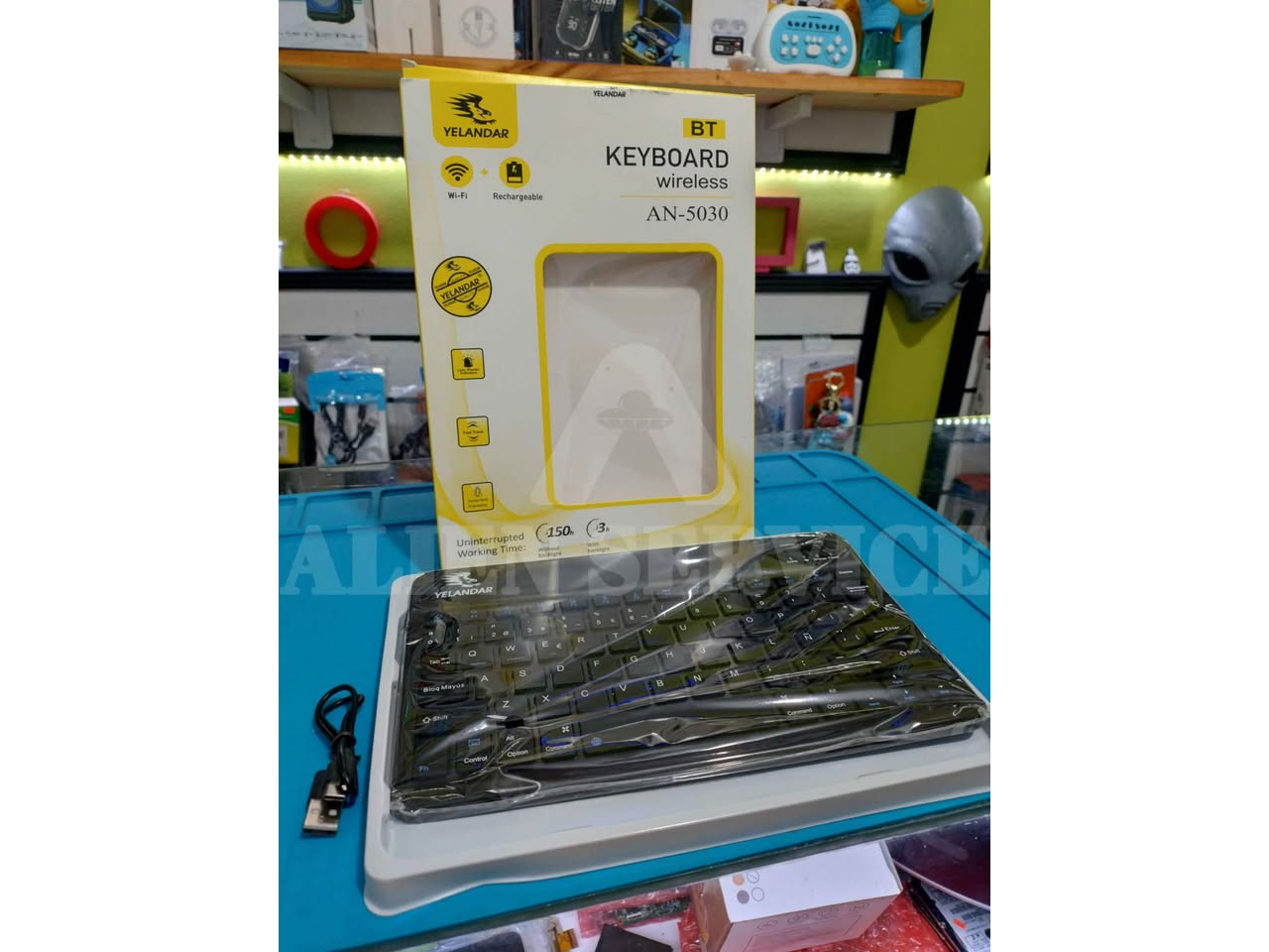 Teclado inalámbrico keyboard an-5030