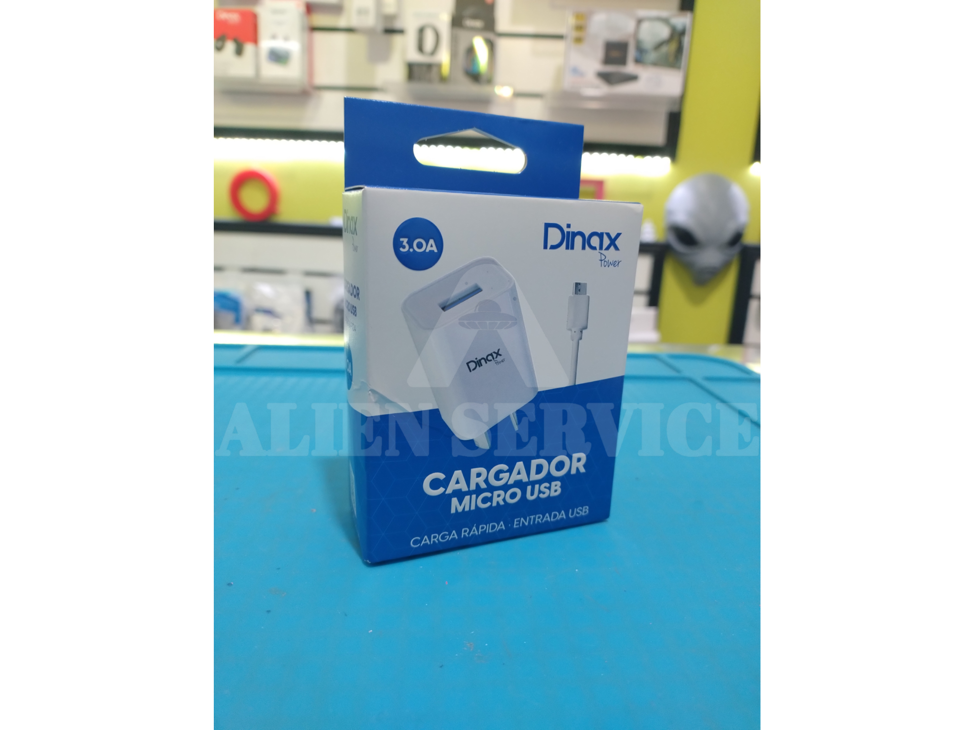 Cargador Dinax micro USB 3.0A