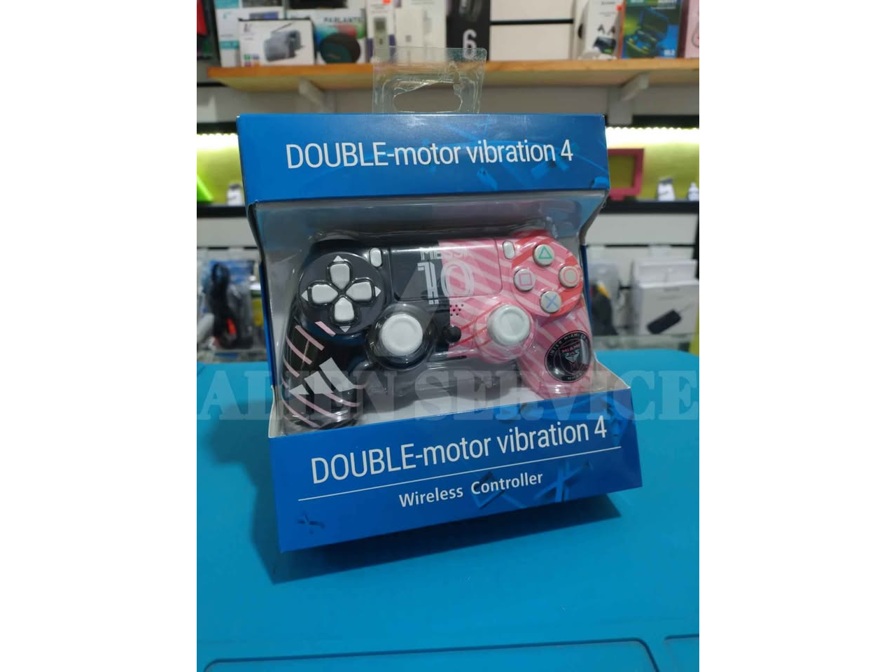 Joystick PS4 Double motor vibration 4 MESSI Inter de Miami