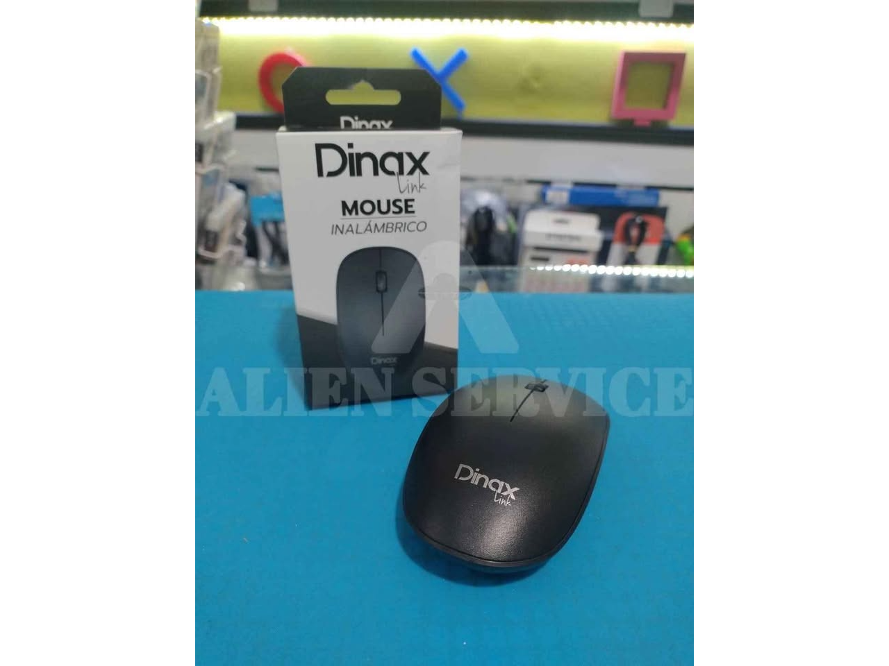 Mouse inalámbrico dinax