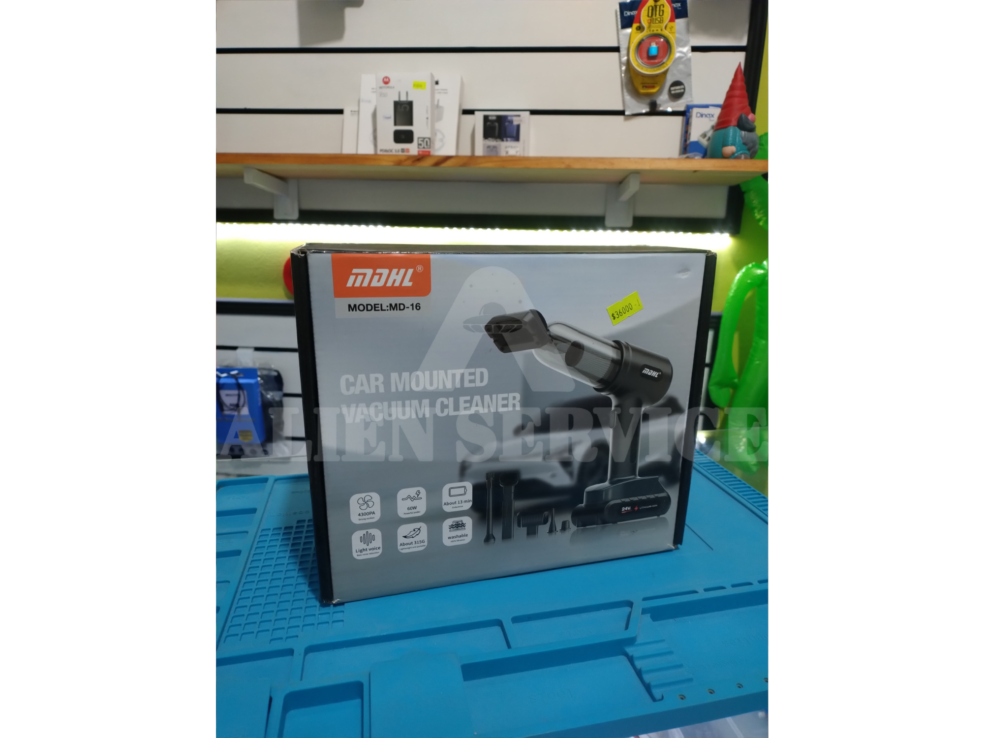 Aspiradora portátil para auto