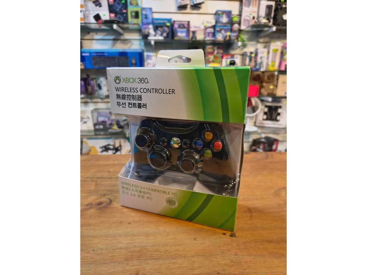 Joystick Xbox 360 inalámbrico es compatible con PC
