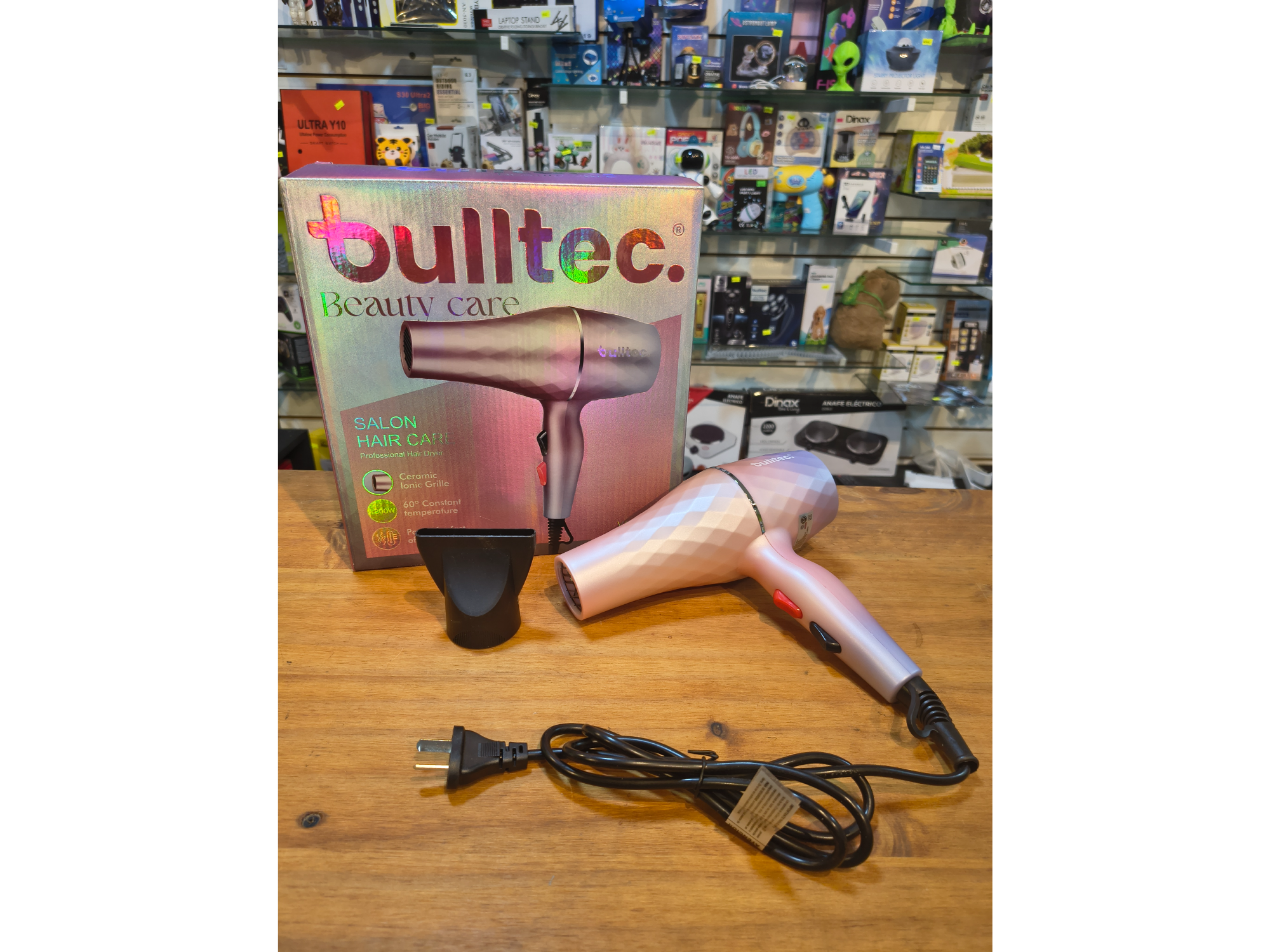 Secador de pelo bulltec 1800w