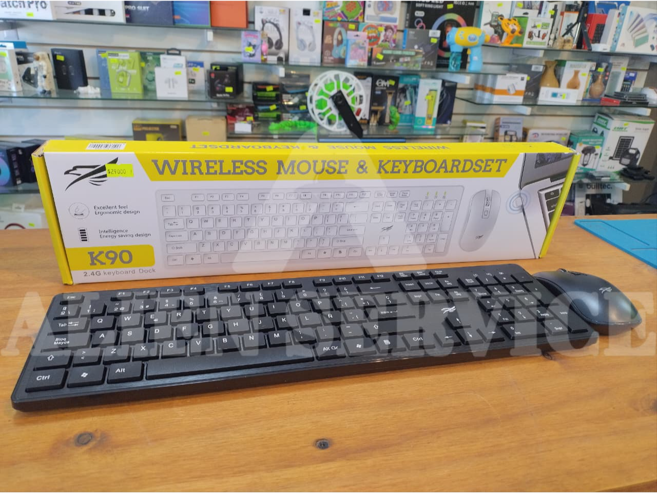 combo Teclado + mouse inalámbricos yelandar k90