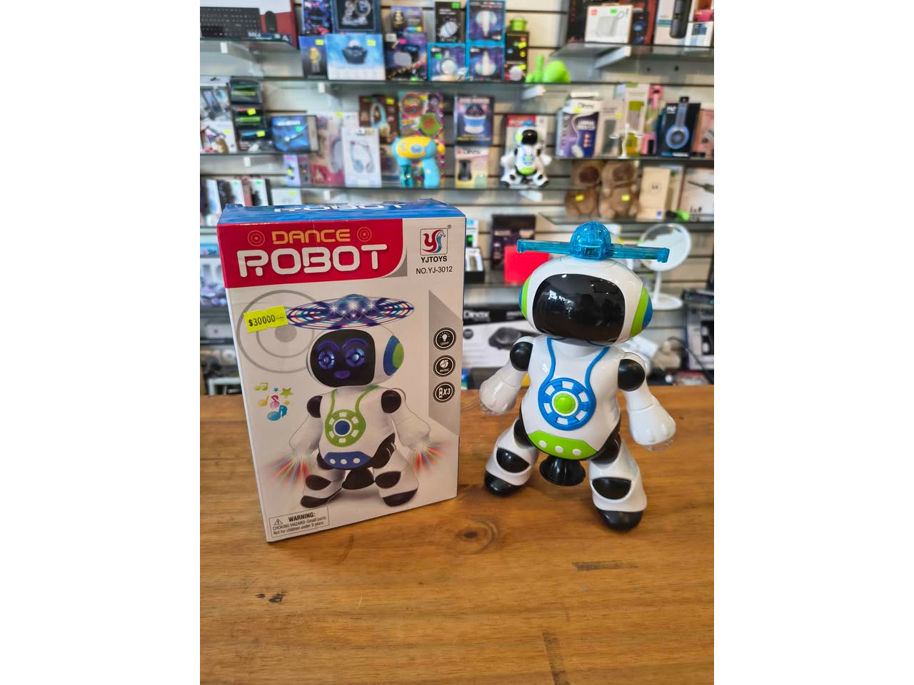 Robot dance con luz y sonido robot yjtoys