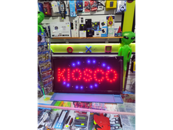 Cartel led kiosco