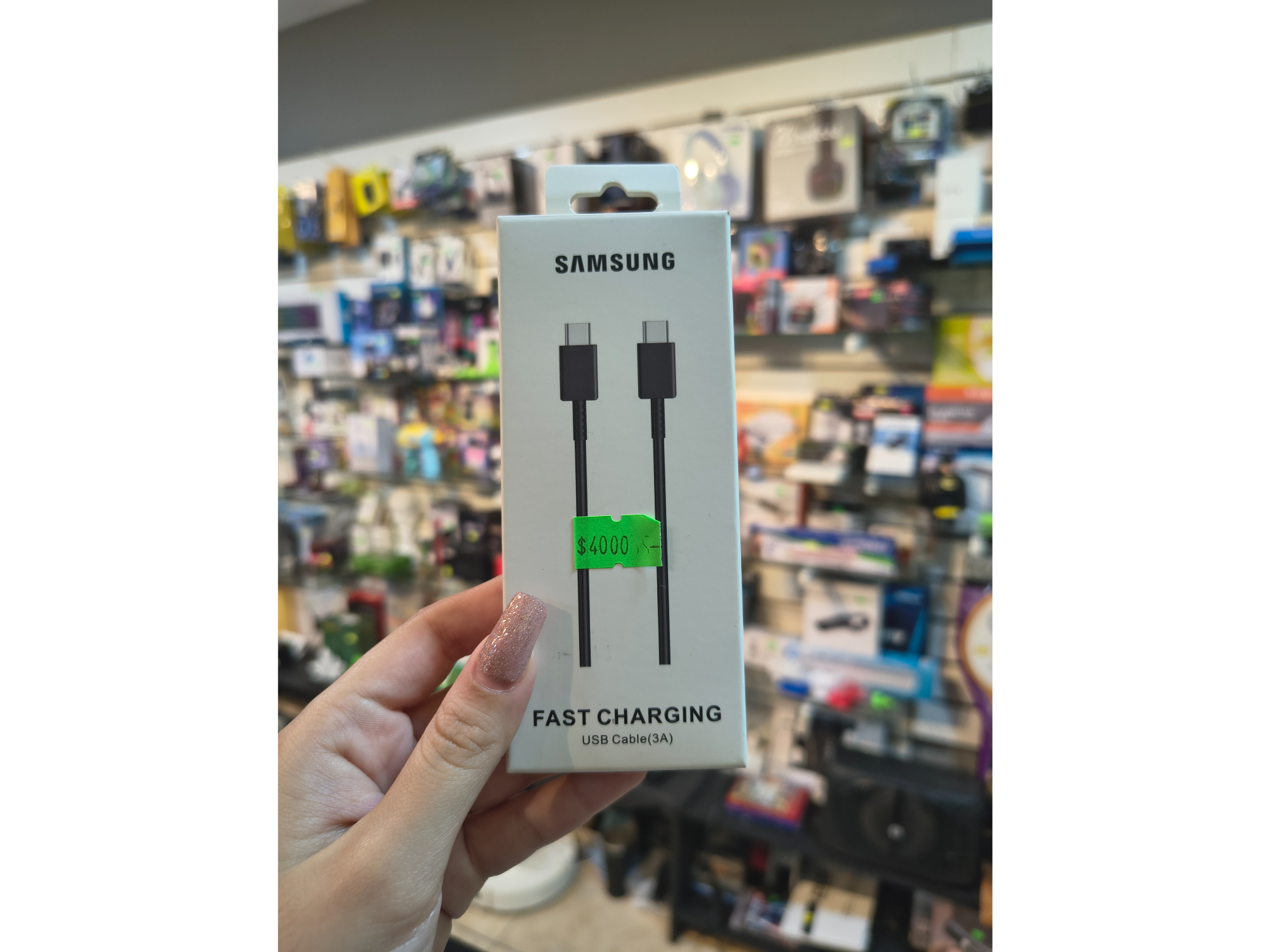 Cable tipo c a tipo c Samsung