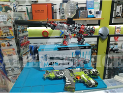 Pistola Ametralladora hidrogel USB