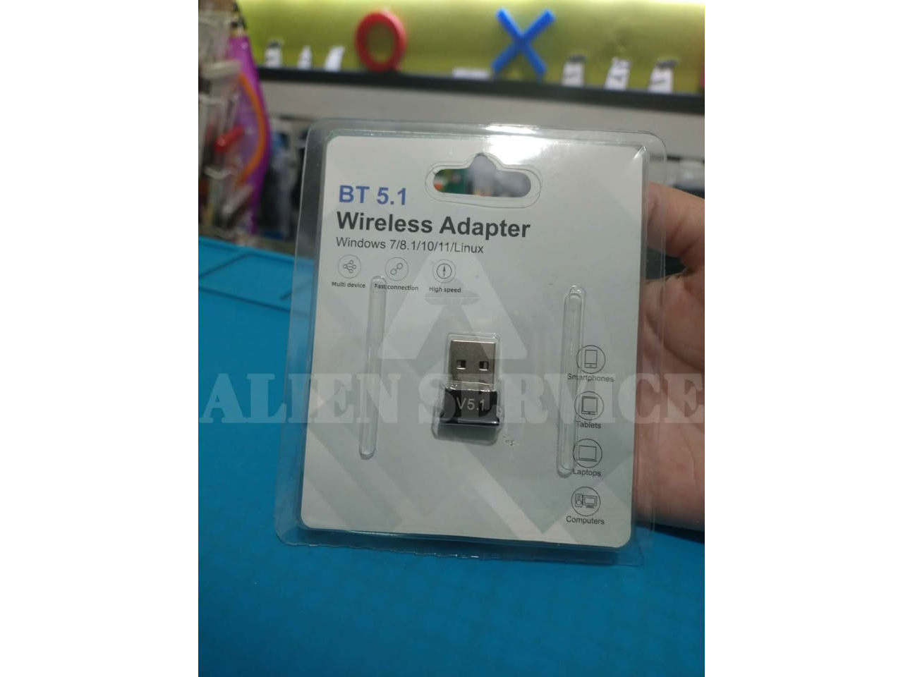 Adaptador Bluetooth 5.1 inalámbrico bt51