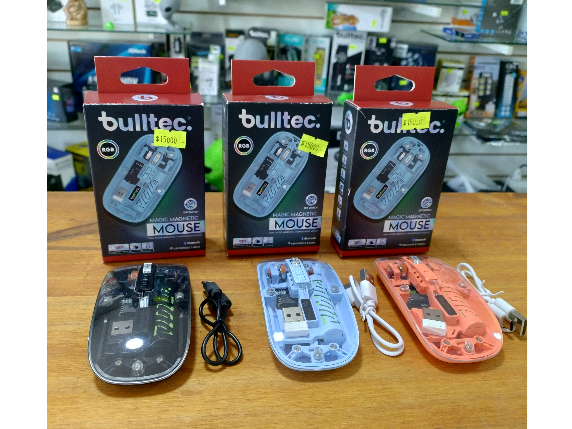 Mouse inalámbrico recargable yelandar