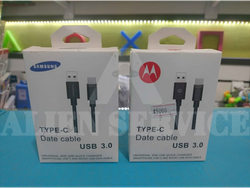 Cable usb a tipo c datos samsung y motorola