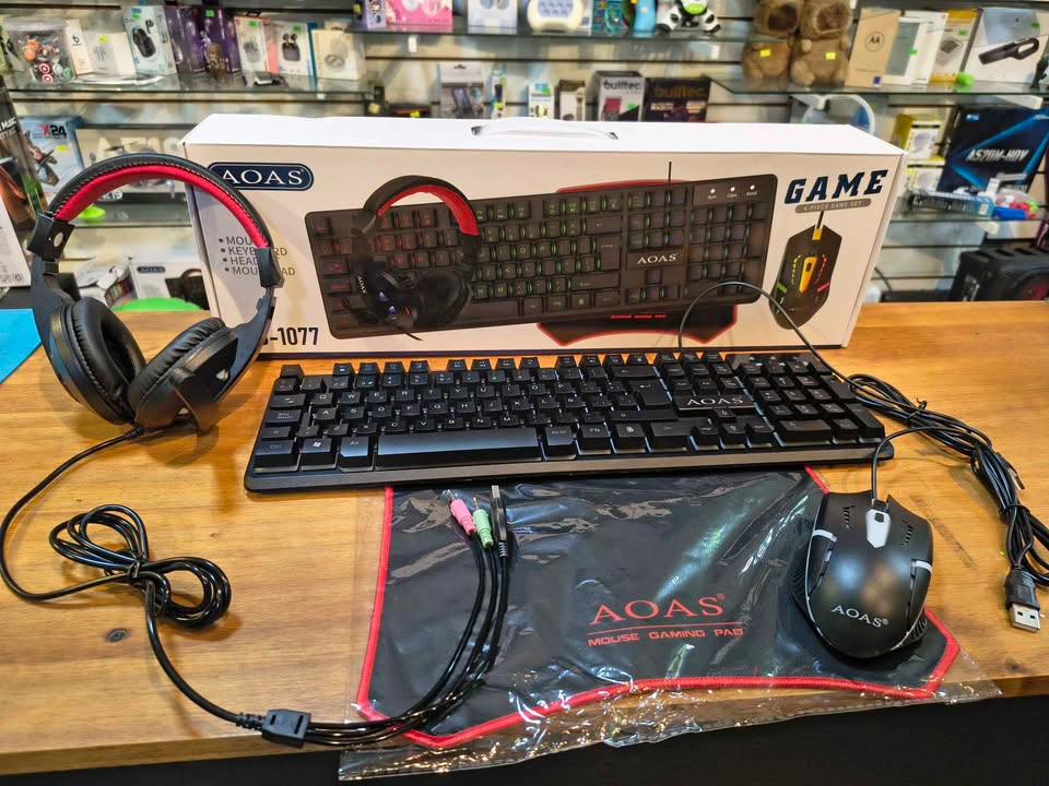 Combo set gamer AOAS WB1077