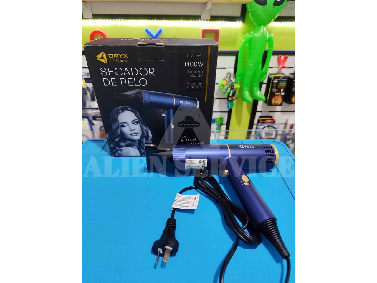 Secador de pelo oryx 1400w