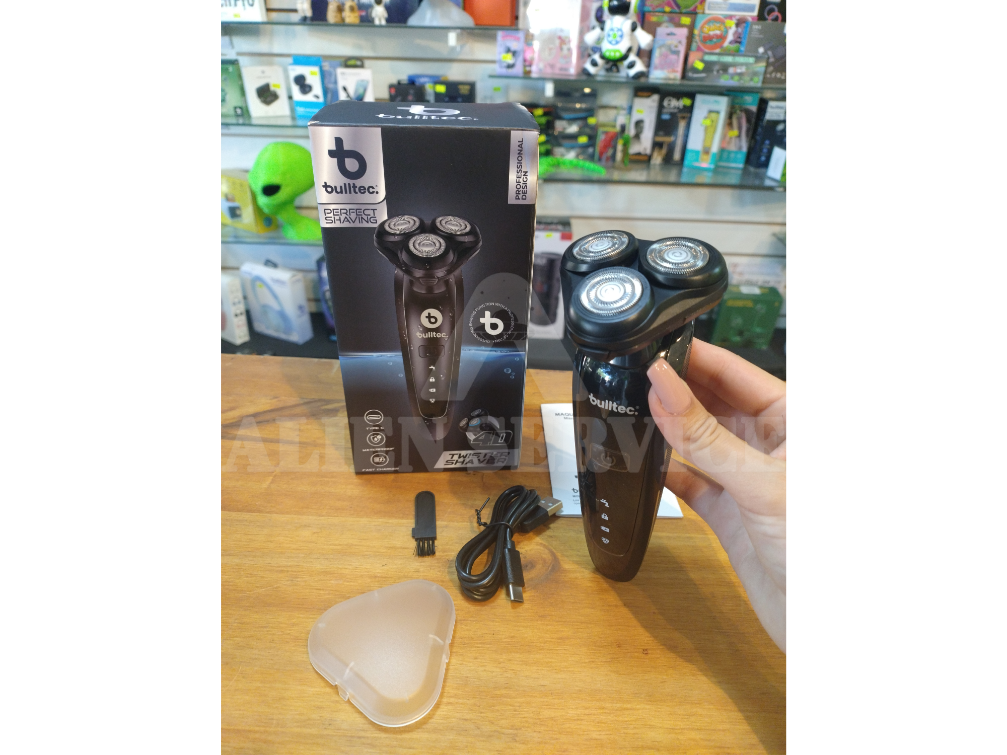 Máquina cortapelo bulltec 3 cabezas bt 9273