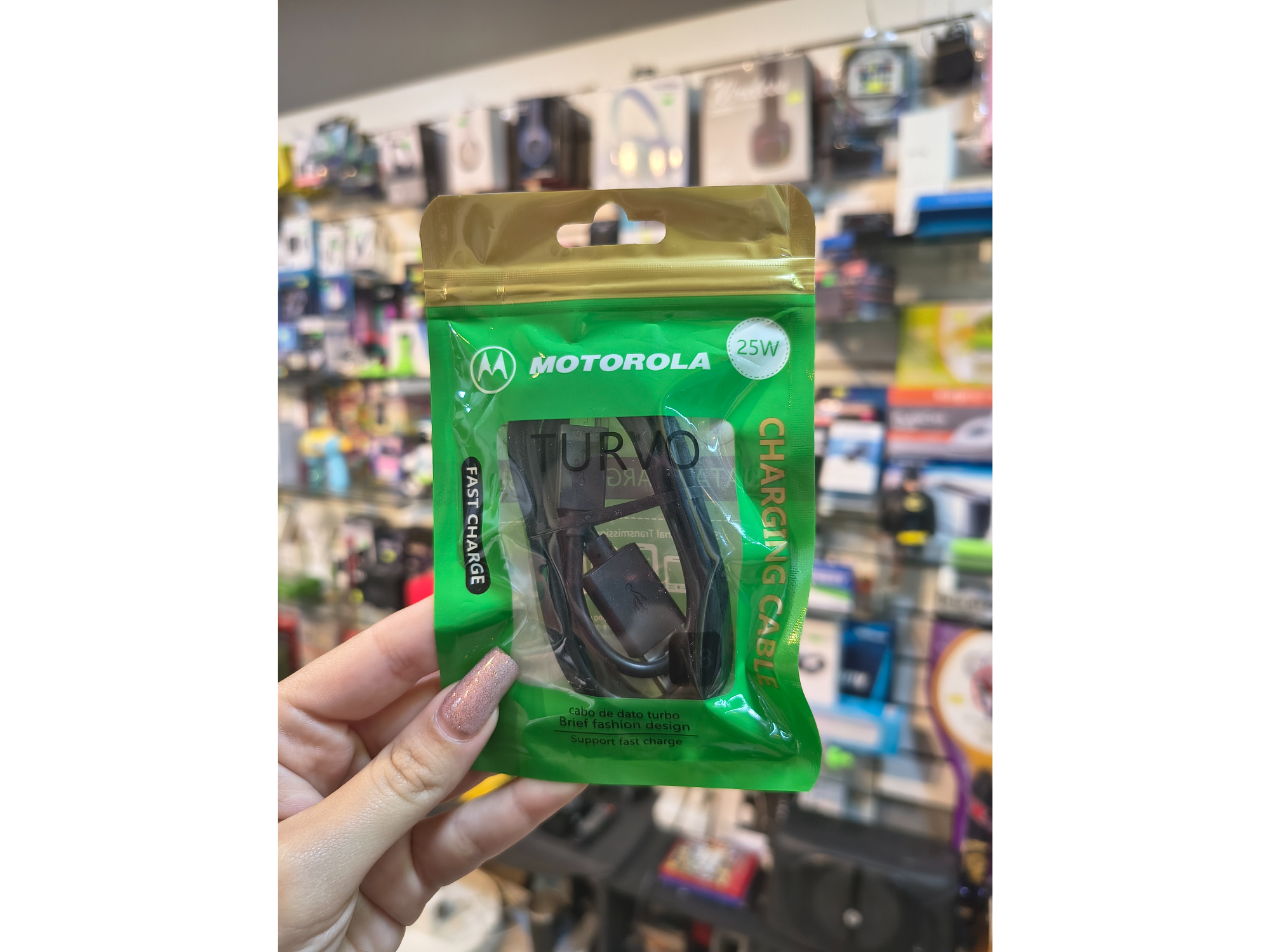 Cable USB a micro USB Motorola