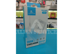 Cargador legatus 2USB a tipo C 4.8A