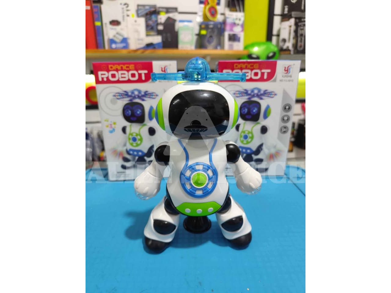 Robot dance con luz y sonido robot yjtoys
