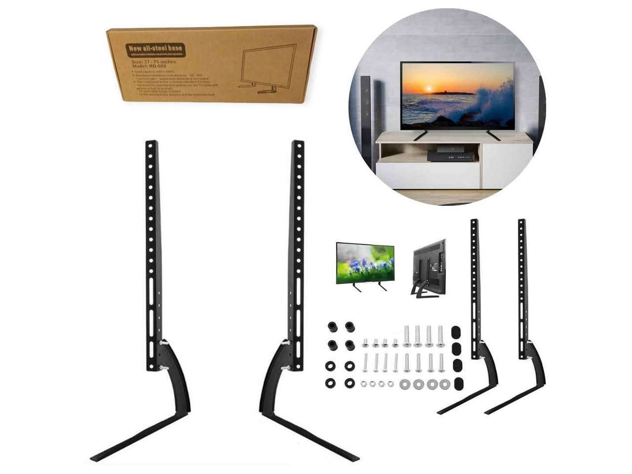 Soporte para tv 37 a 75 pulgadas soporte pie