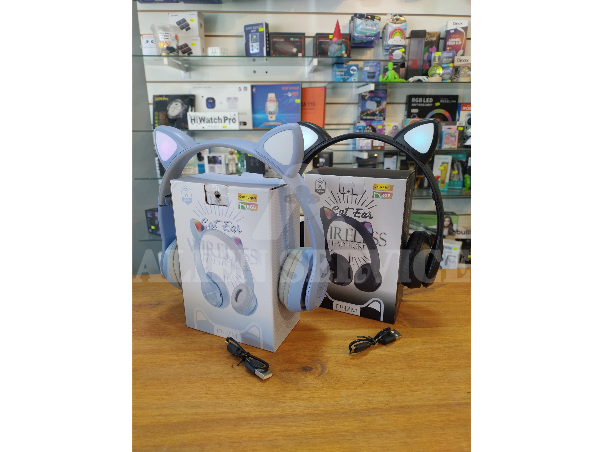 Auriculares inalámbricos cat RGB p47m