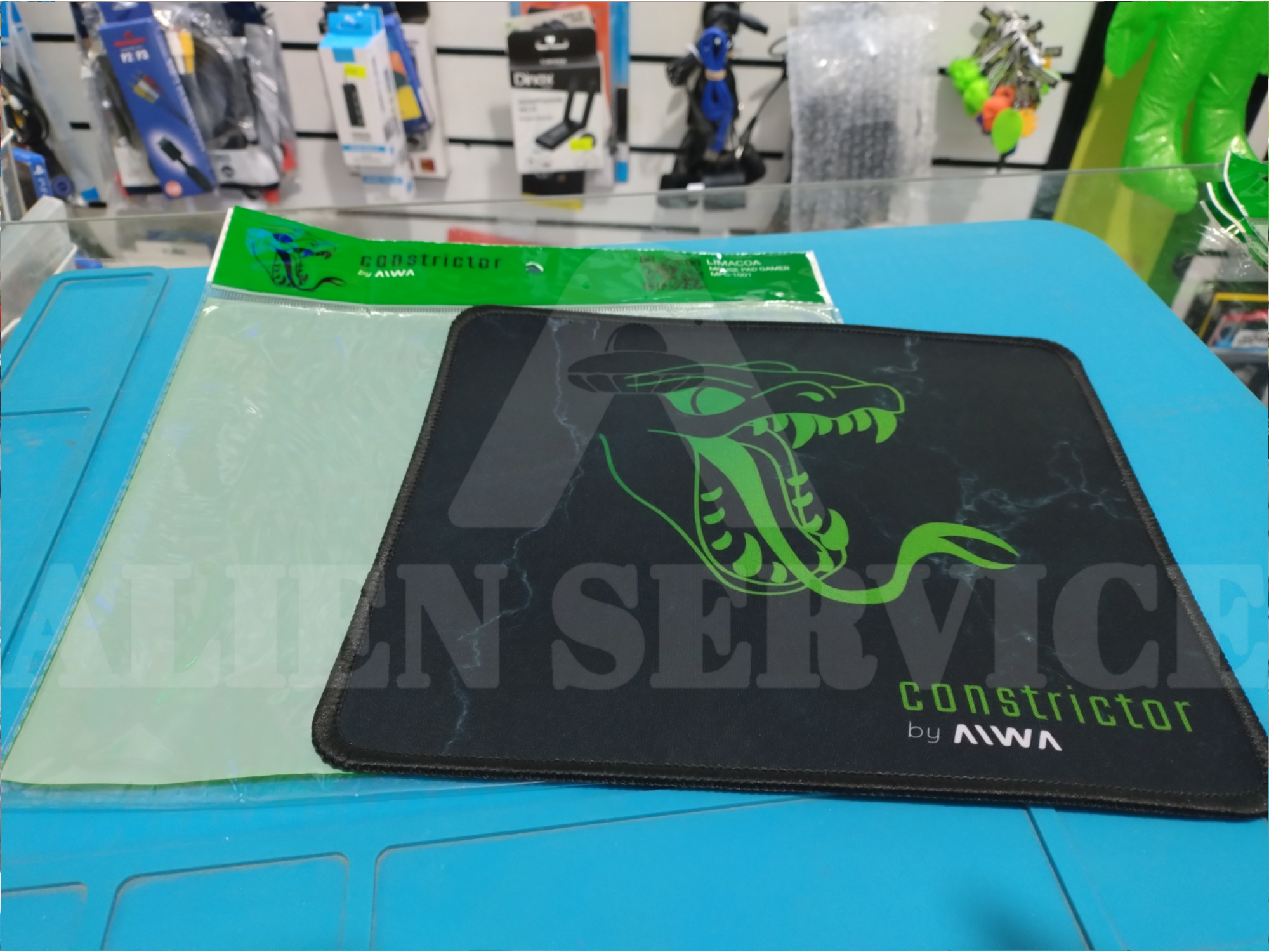 Mouse pad constrictor antideslizante