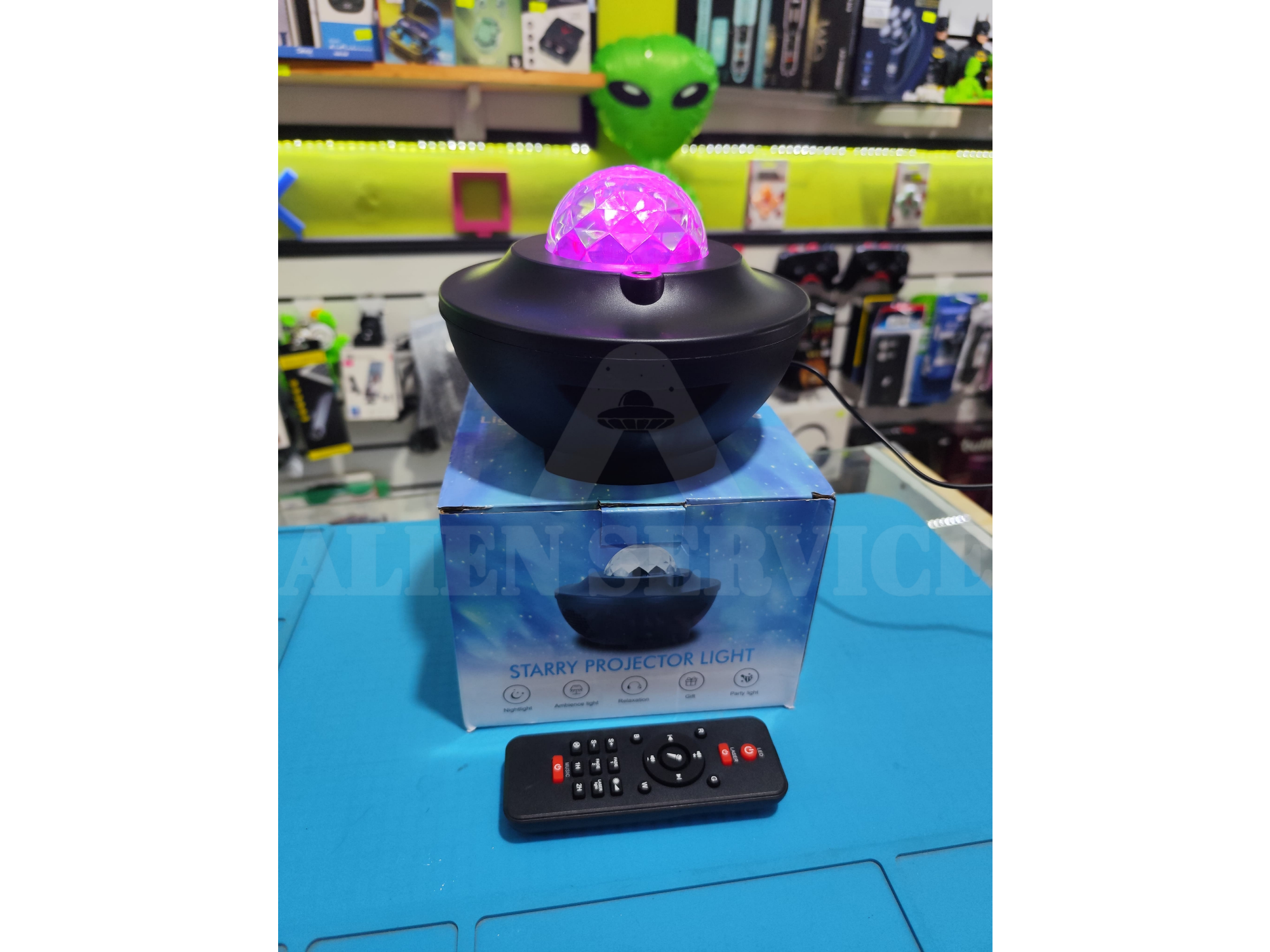 Proyector de Luz y Estrellas con Parlante KA-360