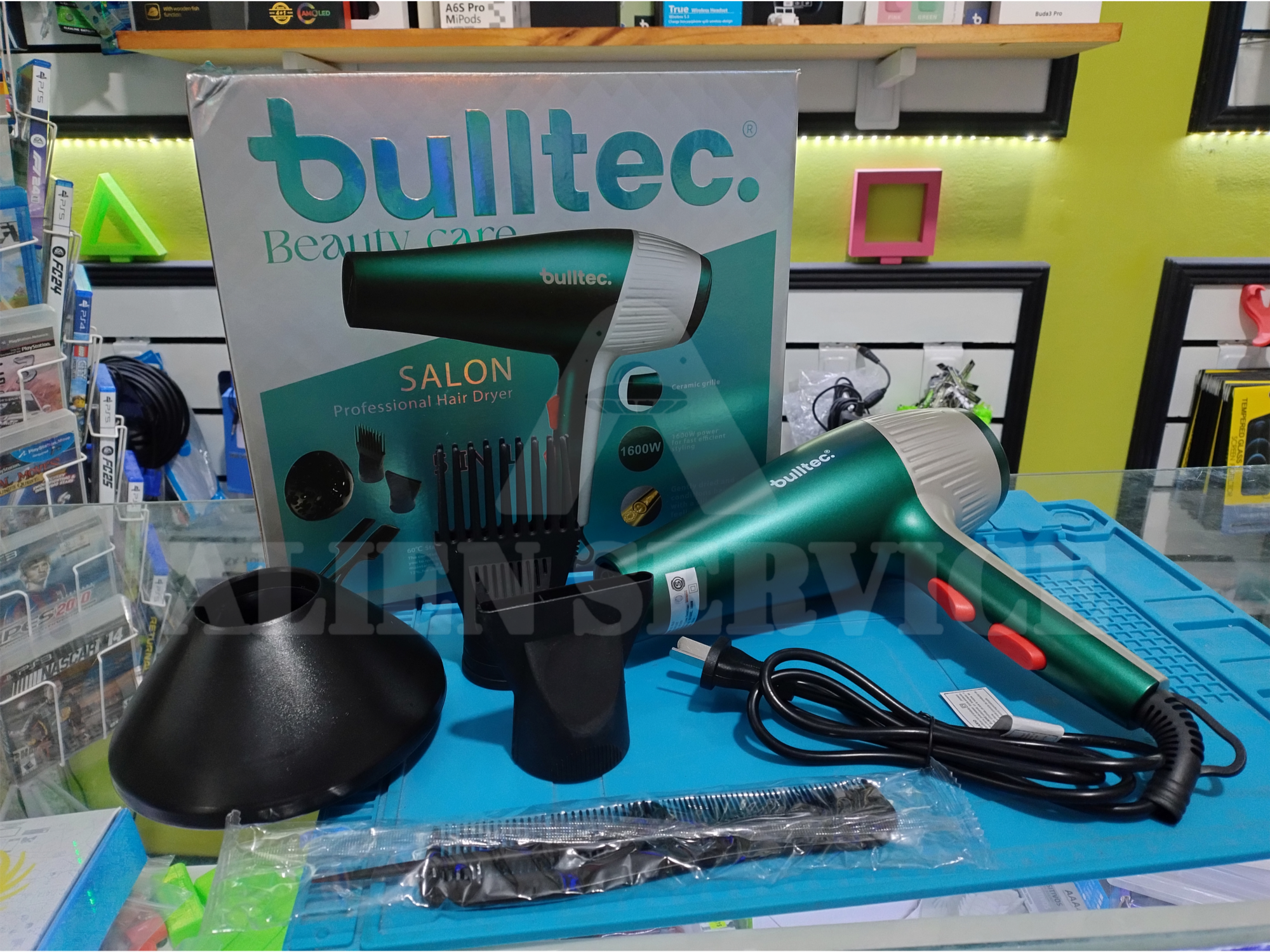 Secador de pelo bulltec