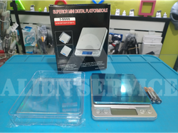 Balanza digital mini hasta 500 gramos