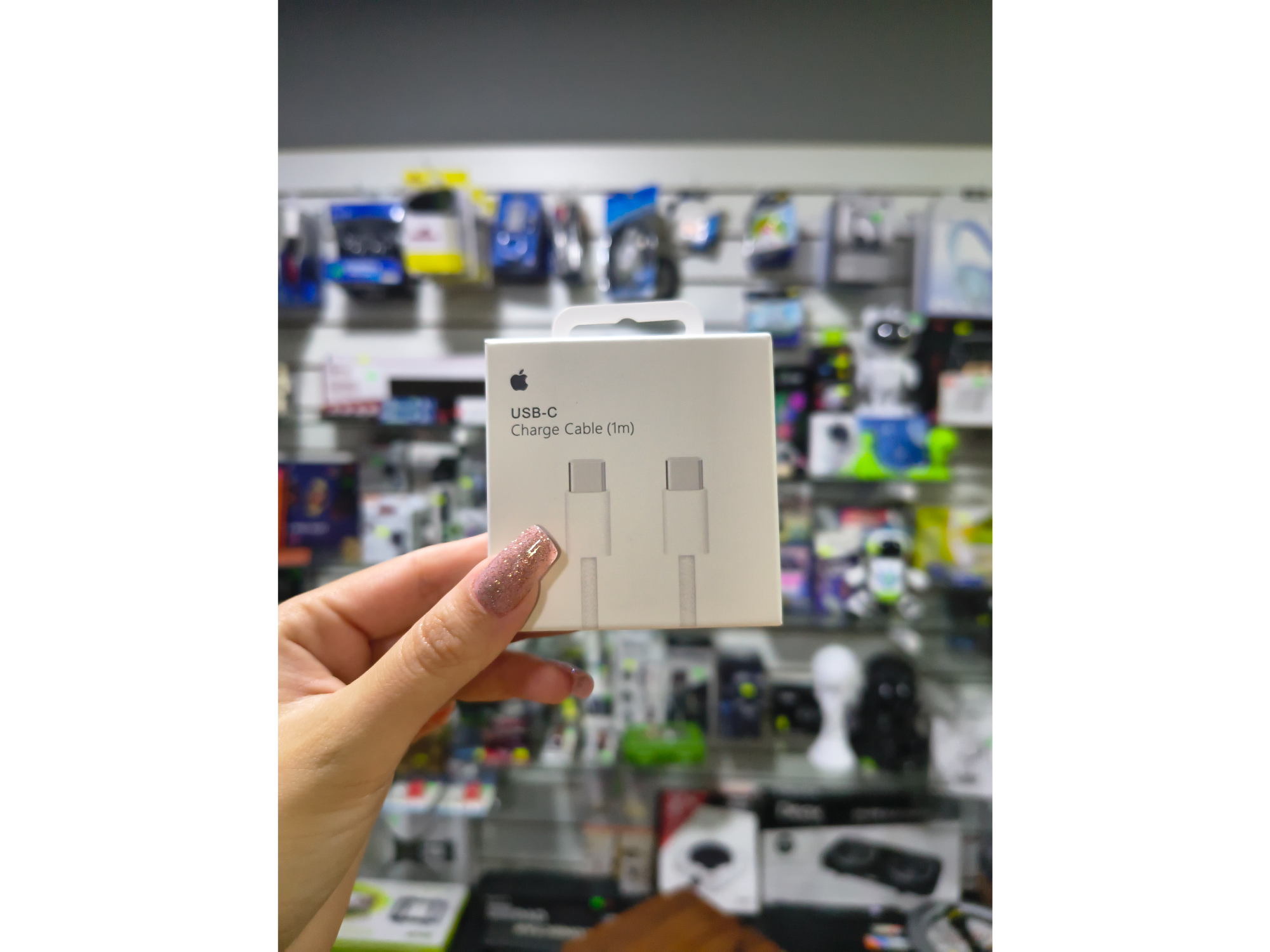 Cable iPhone tipo c a tipo c 1 m