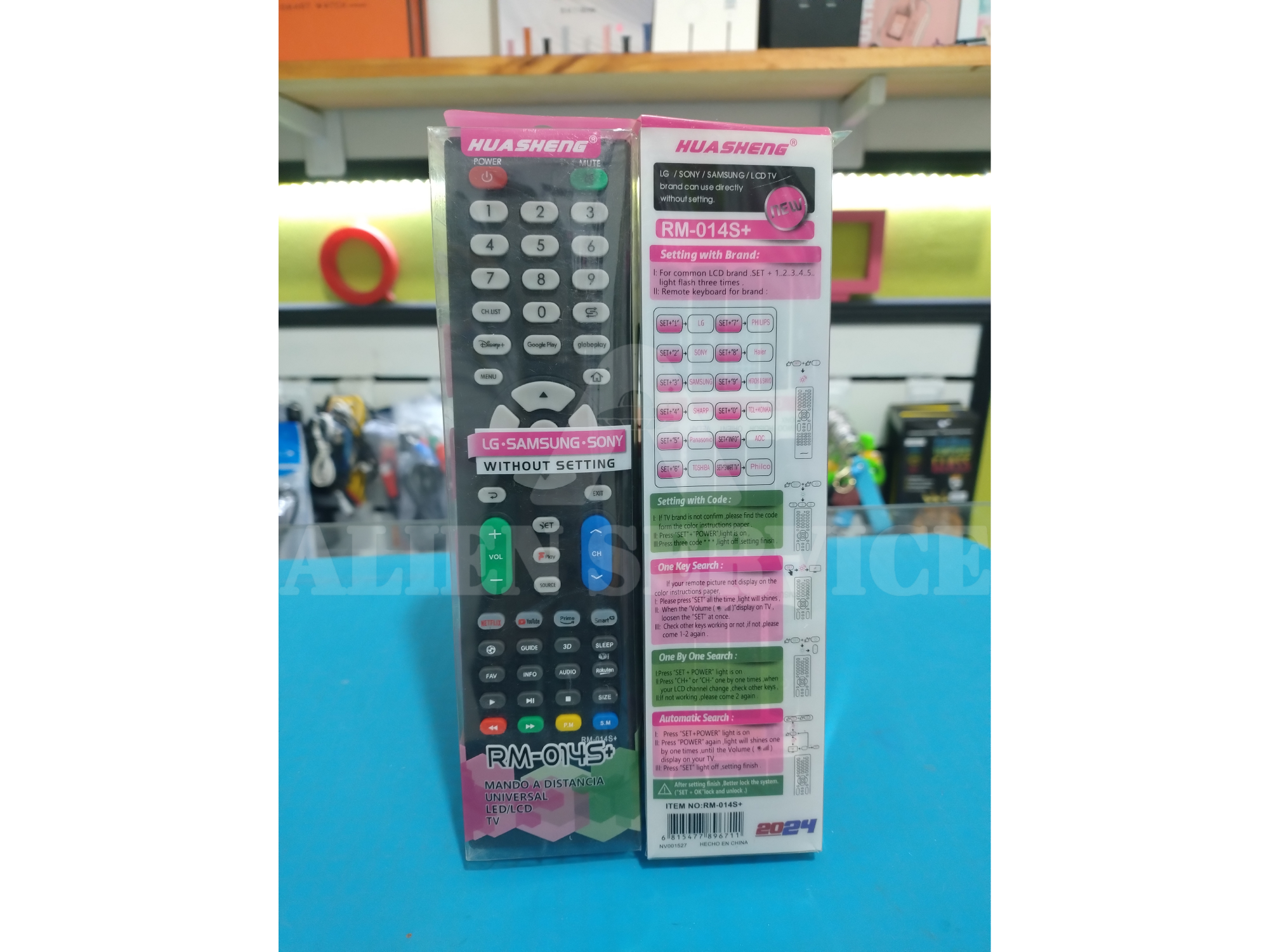 Control remoto universal RM-014S+