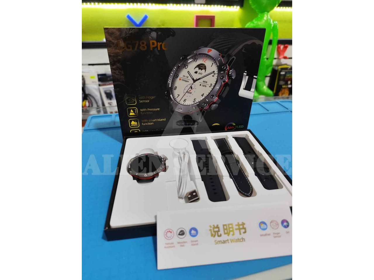 Smartwatch 4 en 1 Circular LG78 PRO