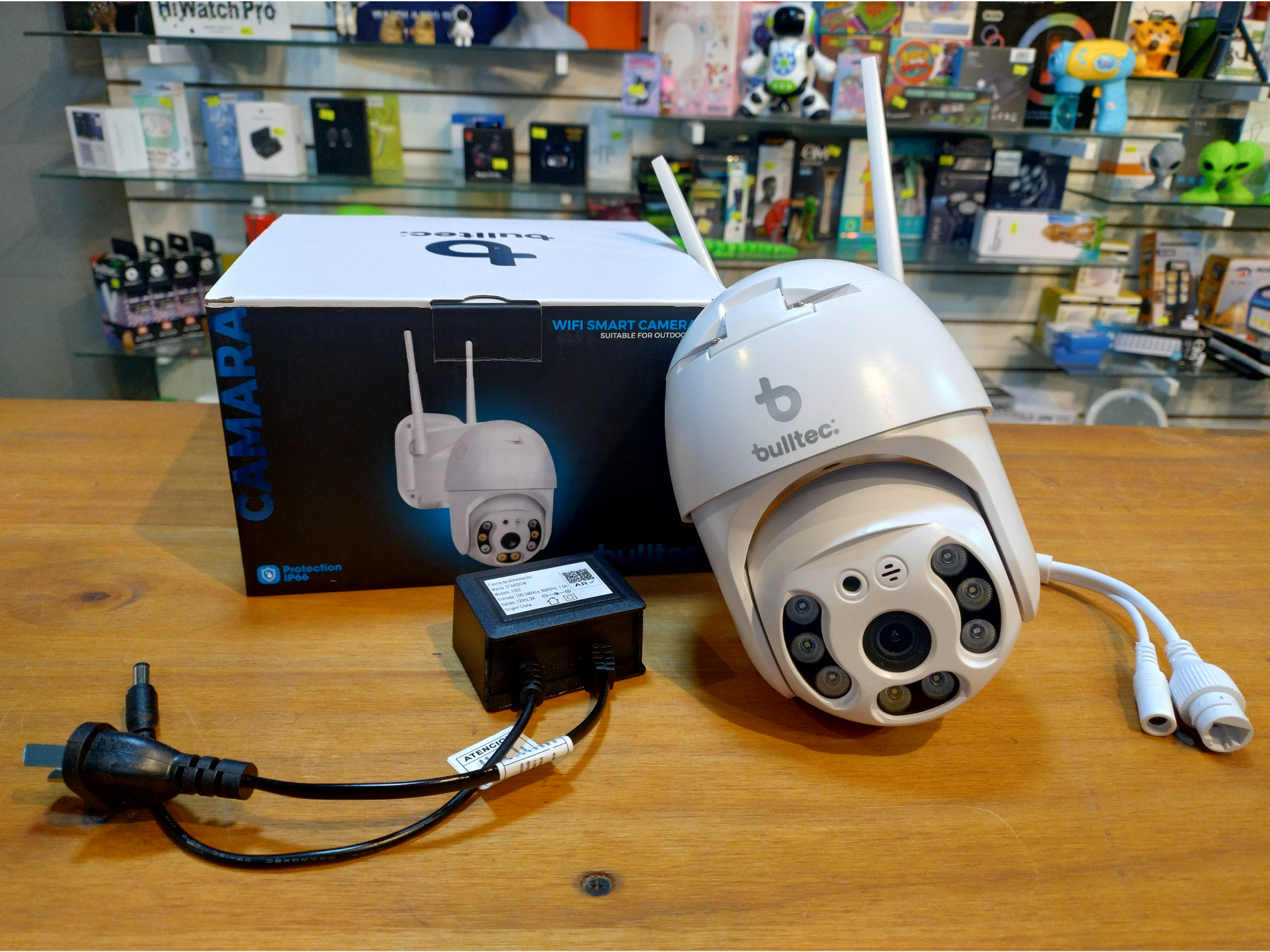 Camara de seguridad IP de exterior bulltec